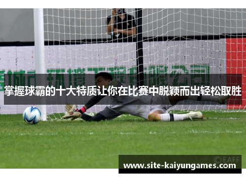 掌握球霸的十大特质让你在比赛中脱颖而出轻松取胜