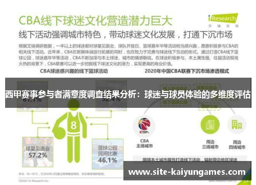 西甲赛事参与者满意度调查结果分析：球迷与球员体验的多维度评估